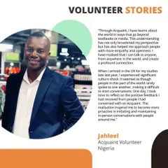 Volunteer Story - Jahleel from Nigeria