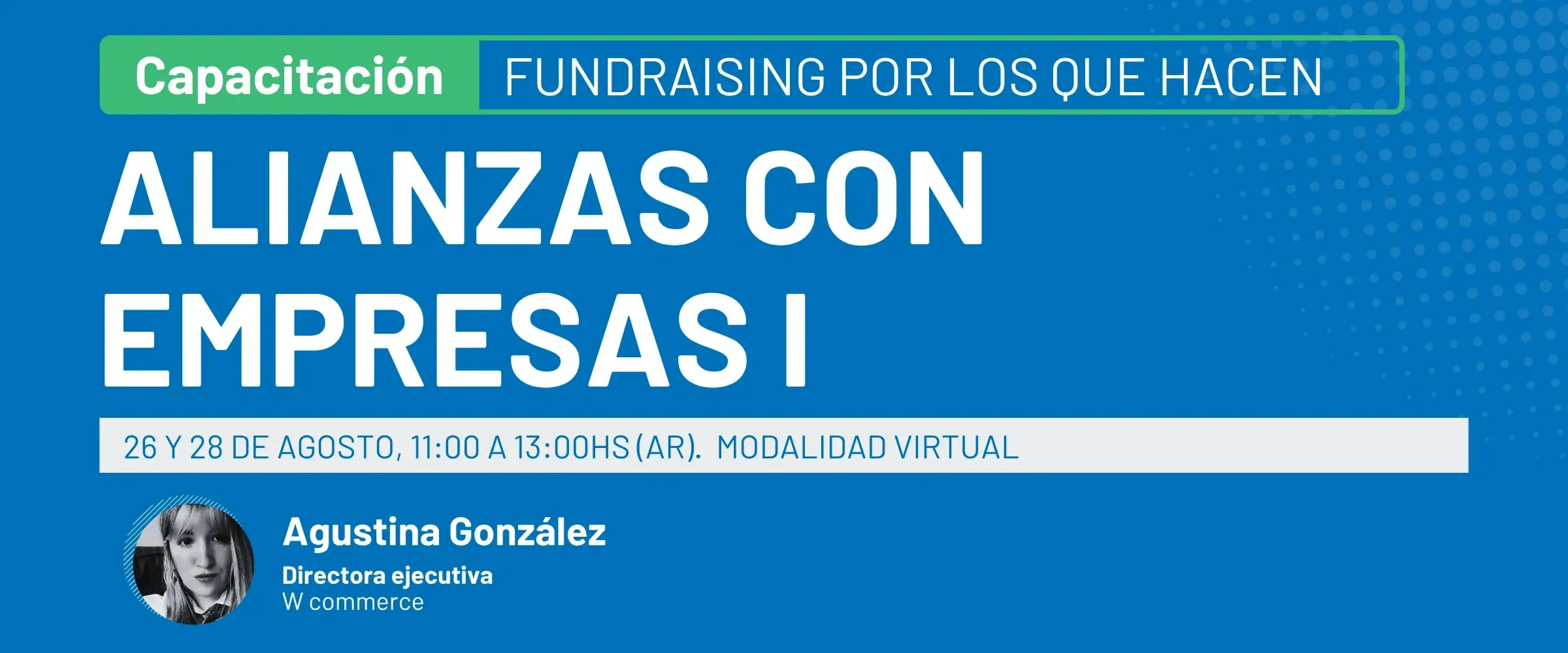 Alianzas con empresas I - Capacitación de AEDROS