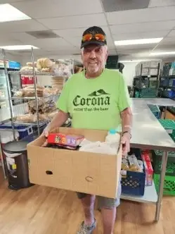 Food Bank Volunteers-Sorting/Shelving Donations