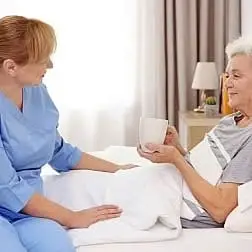 Sit Bedside with Hospice Patients