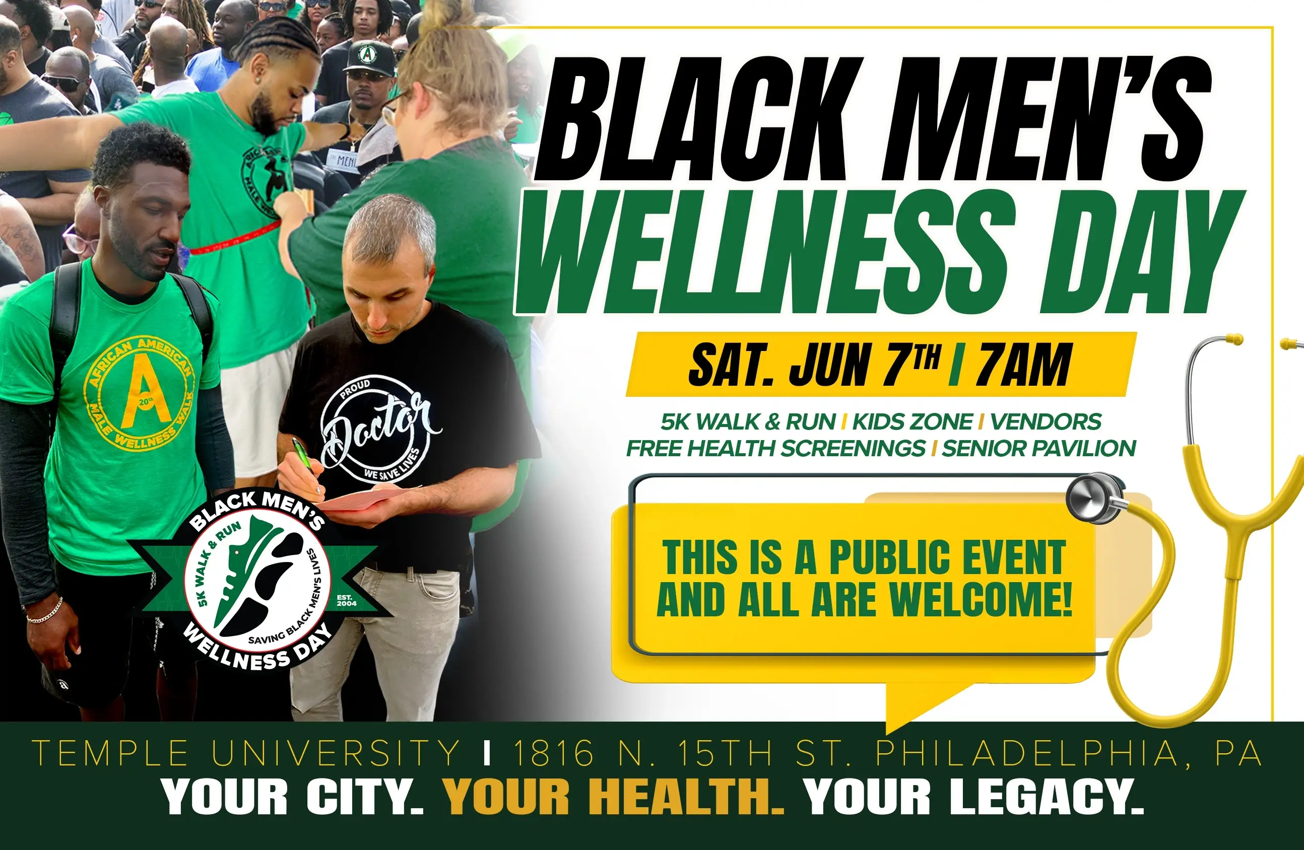 4th Annual Black Men's Wellness Day