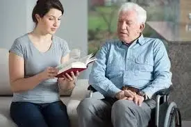 Hospice Volunteer, Reader