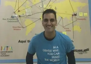 imagen de uno de los emprendedores