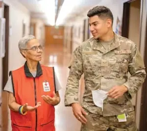 Service to the Armed Forces: Military Hospital Volunteer