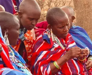 A group of women.