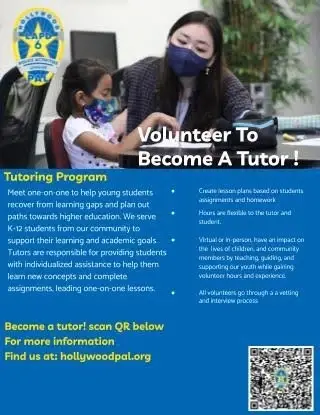 Unlock Futures with Virtual Tutoring: Join Us in Making a Big Difference!