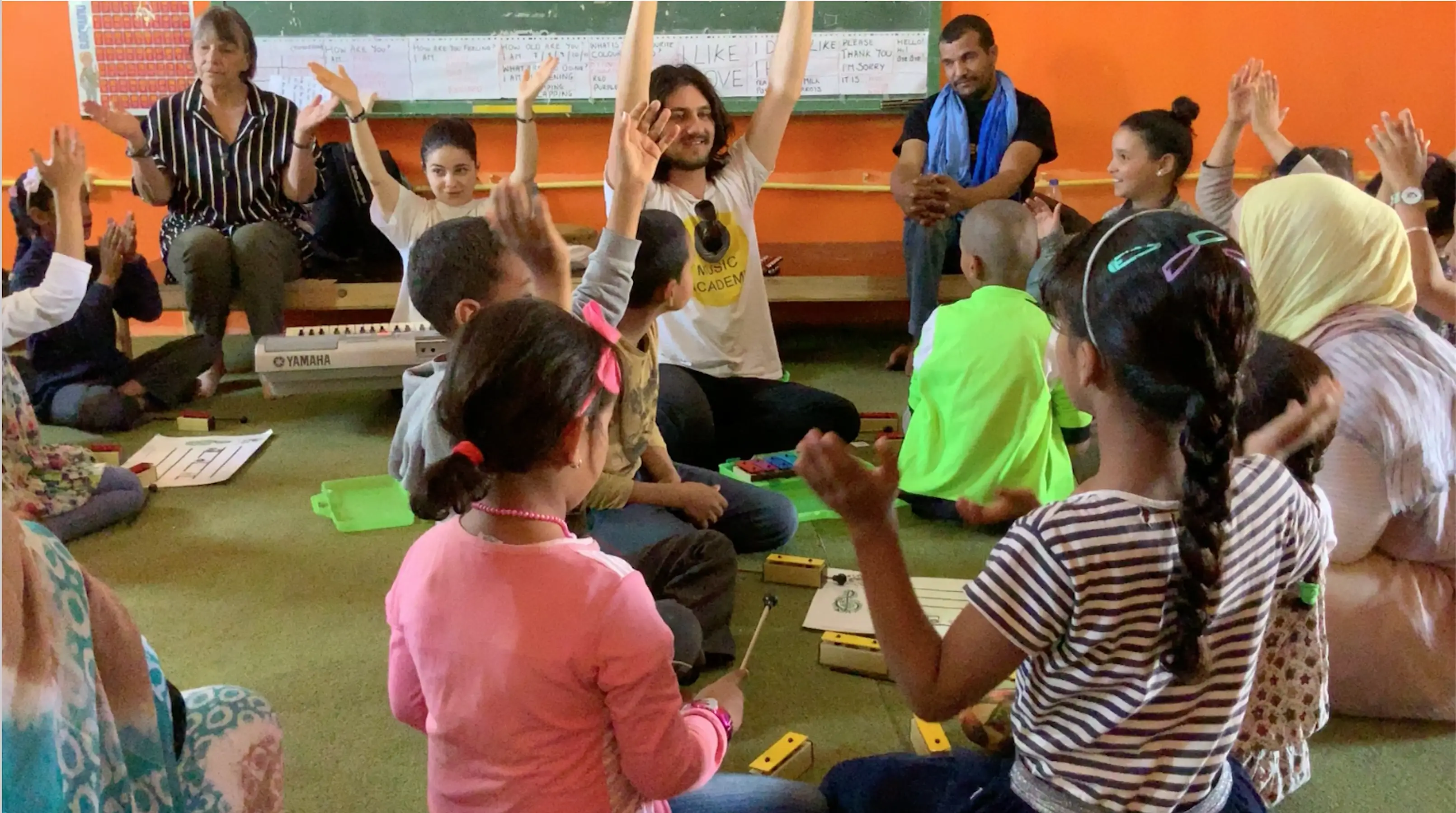 Creative Music Workshop Leader for Refugee Children