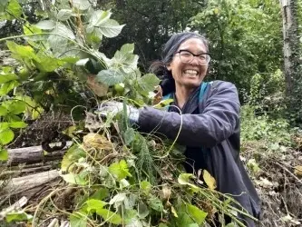 Duwamish Hill Preserve - Earth Month Blackberry and Ivy Removal
