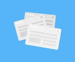 blue background with illustrations of multiple organization profiles