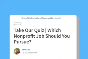 Tools for Negotiating a Nonprofit Salary image