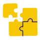 yellow puzzle piece