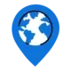 blue globe