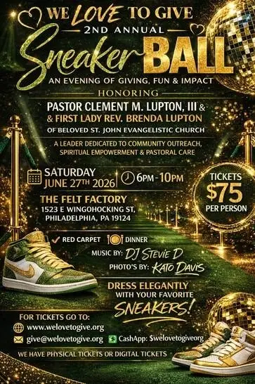 Hostess for 2nd Annual We love To Give Sneaker Ball