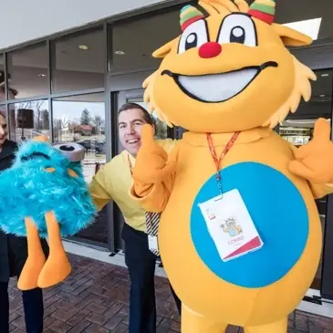 Library Mascots Cosmo & Pip