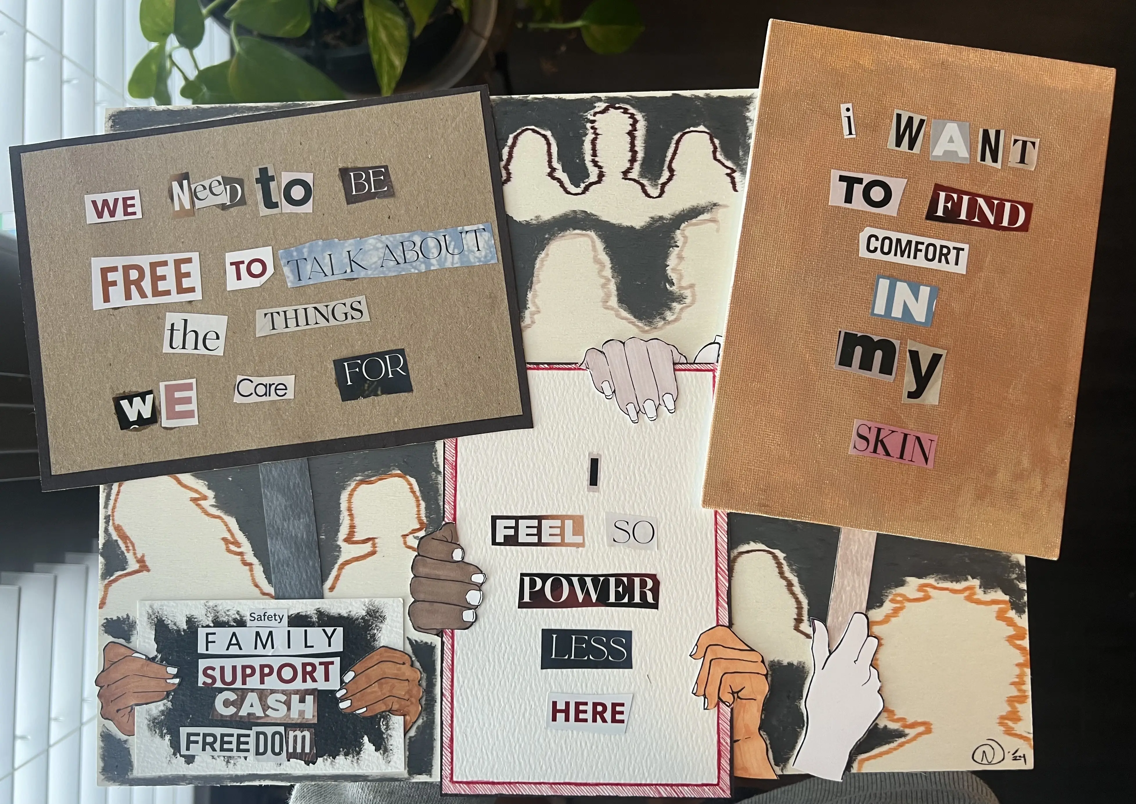 Social Protest Signage Activity