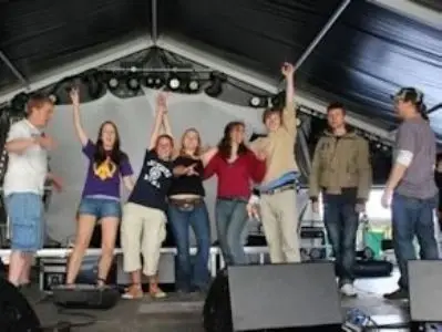 Volunteer for the Esperanzah Music Festival in Belgium