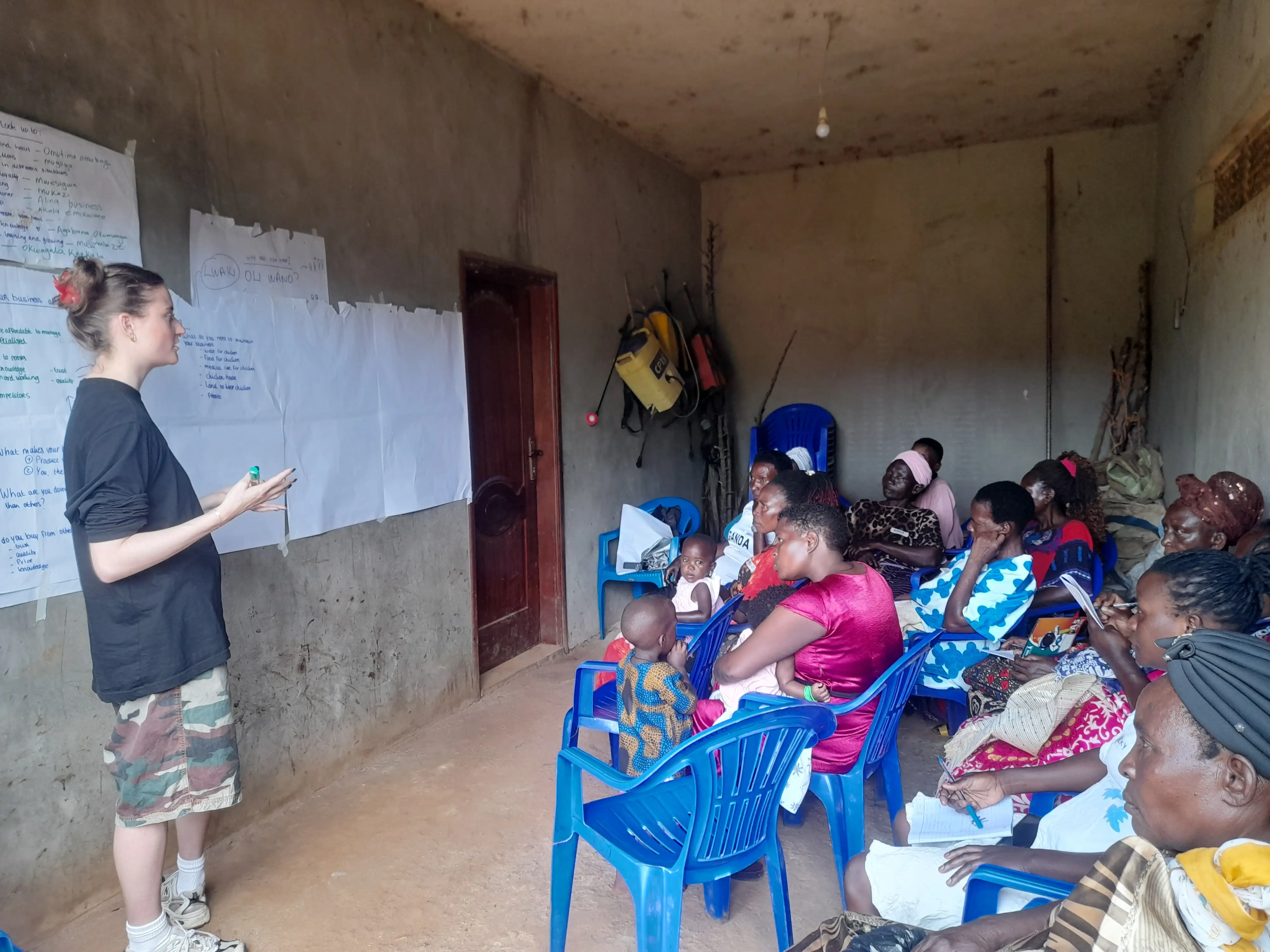 Teach Rural Women and Youth Enterpreneurship Skills in Uganda