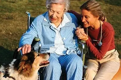 Pet Therapy Volunteers for Hospice Patient Visits