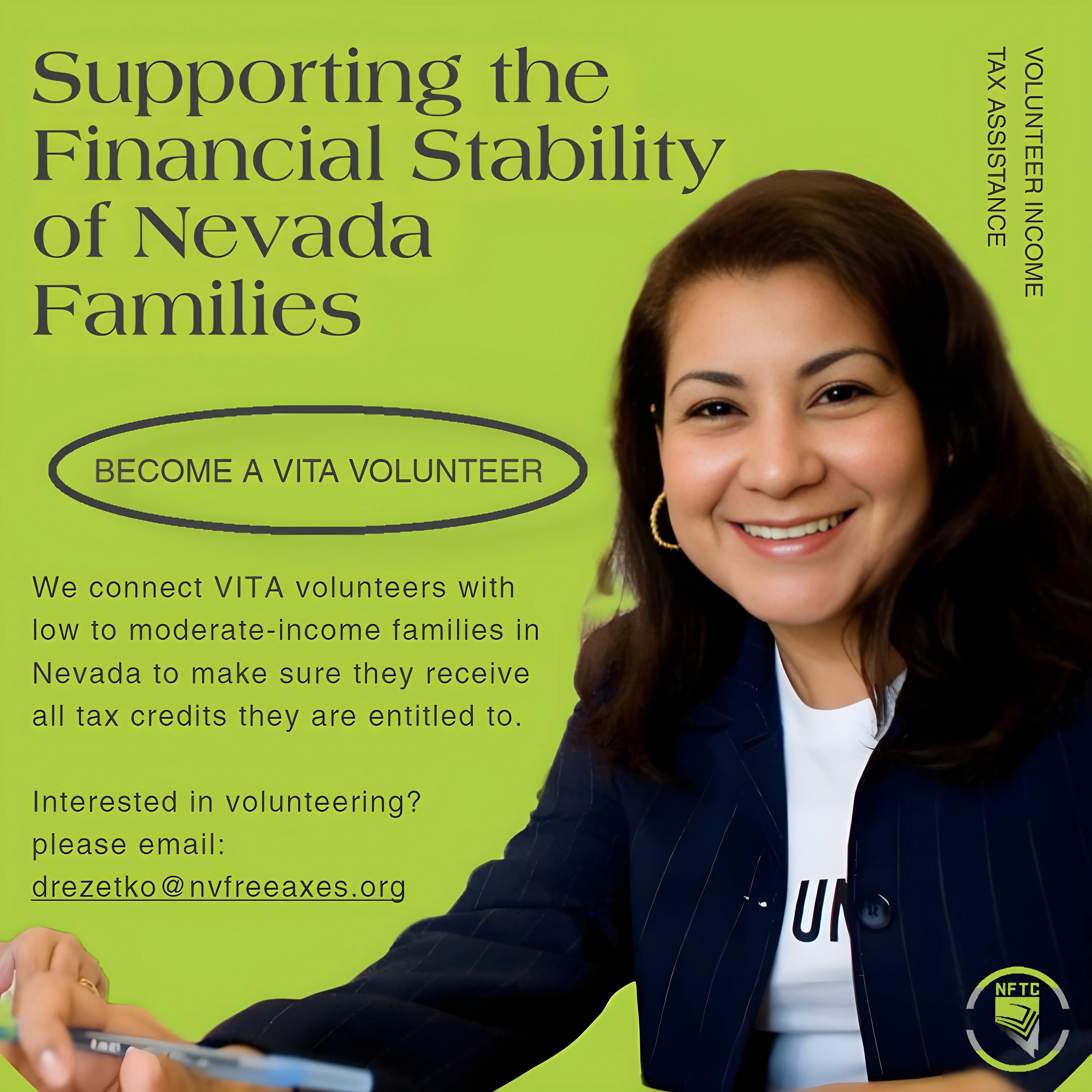 Volunteer Tax Preparers and Greeters/Screeners