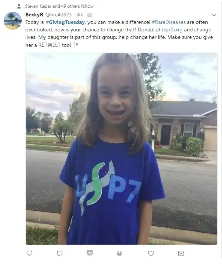 Social Media post about Giving Tuesday.