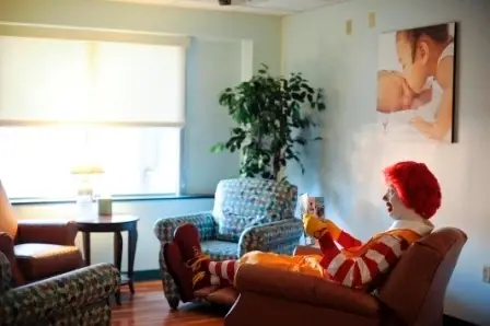Ronald McDonald Family Room "Happy Wheels" Hospitality Cart
