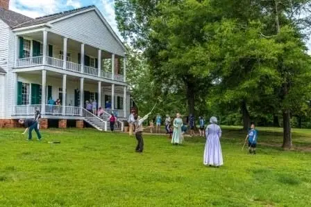 LIVING HISTORY INTERPRETER at Historic Brattonsville