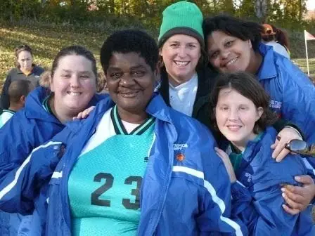 Special Olympics Orange County Disc Golf coach