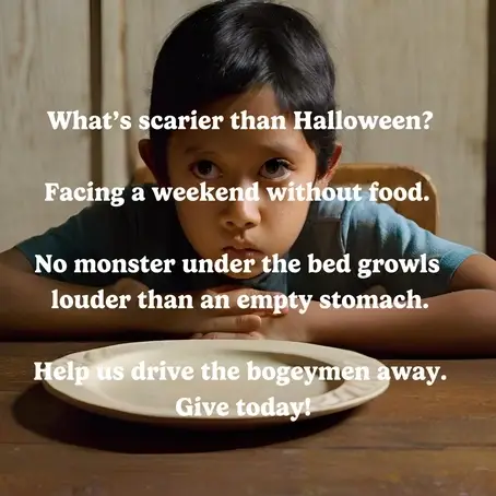 Deliver weekend hunger bags to food insecure kids