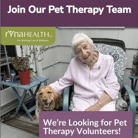 Pet Therapy Volunteers for Hospice Patients