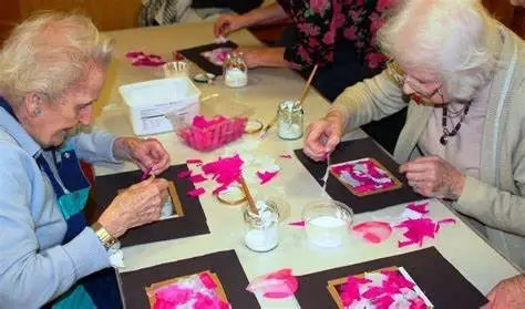 Fun Arts & Crafts Activity with Older Adults