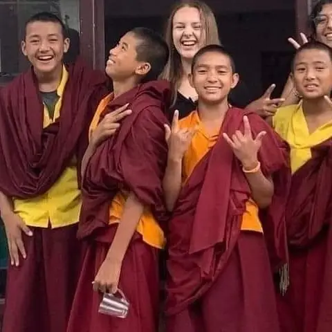 Volunteering at Buddhist Monastery In Nepal