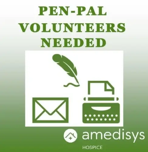 Share a Smile: Become a Remote Hospice PenPal  