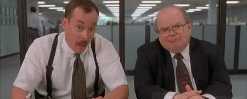 Two men in glasses talking to the camera.