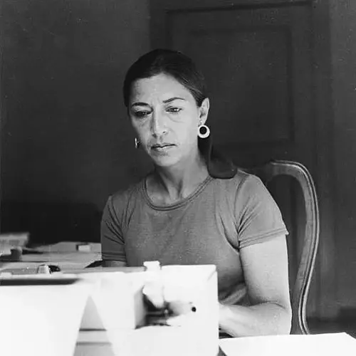 A picture of a young Ruth Bader Ginsburg.