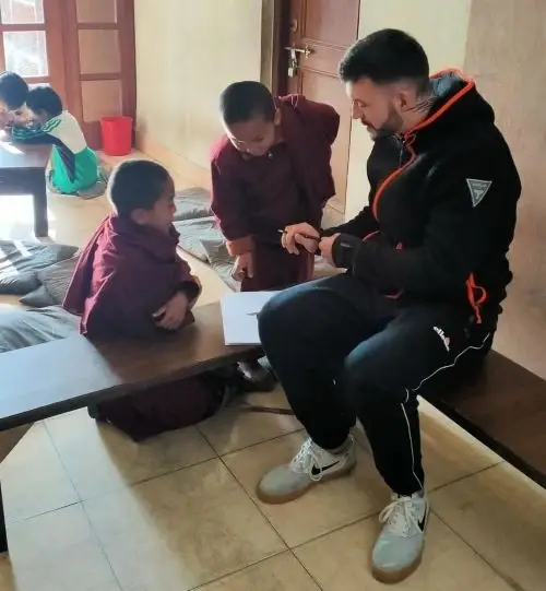 Helping to Orphans in Nepal