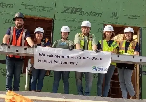 Build Site Construction Volunteer - Cohasset