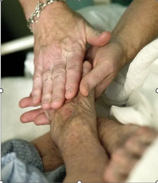Giving the final gifts of love and presence
