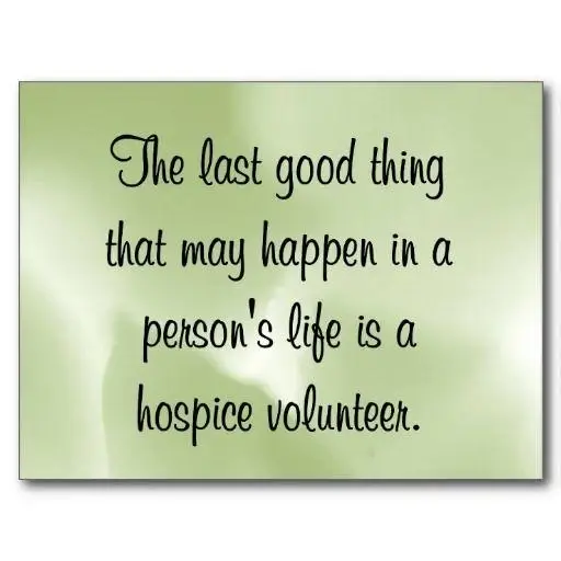 Hospice Patient Visitor