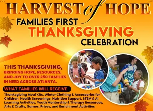 Volunteers Needed for Thanksgiving "Harvest of Hope" Event at YMCA in Atlanta, GA