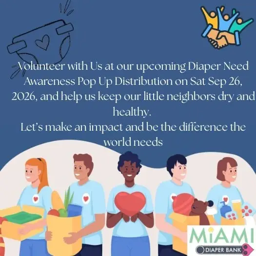 National Diaper Need Awareness Week Celebration- Diaper Distribution Event