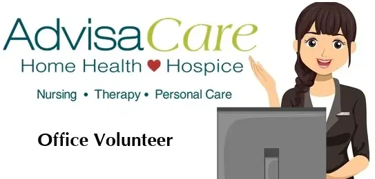 HIRING NOW: OFFICE VOLUNTEER for Hospice Office in East Lansing