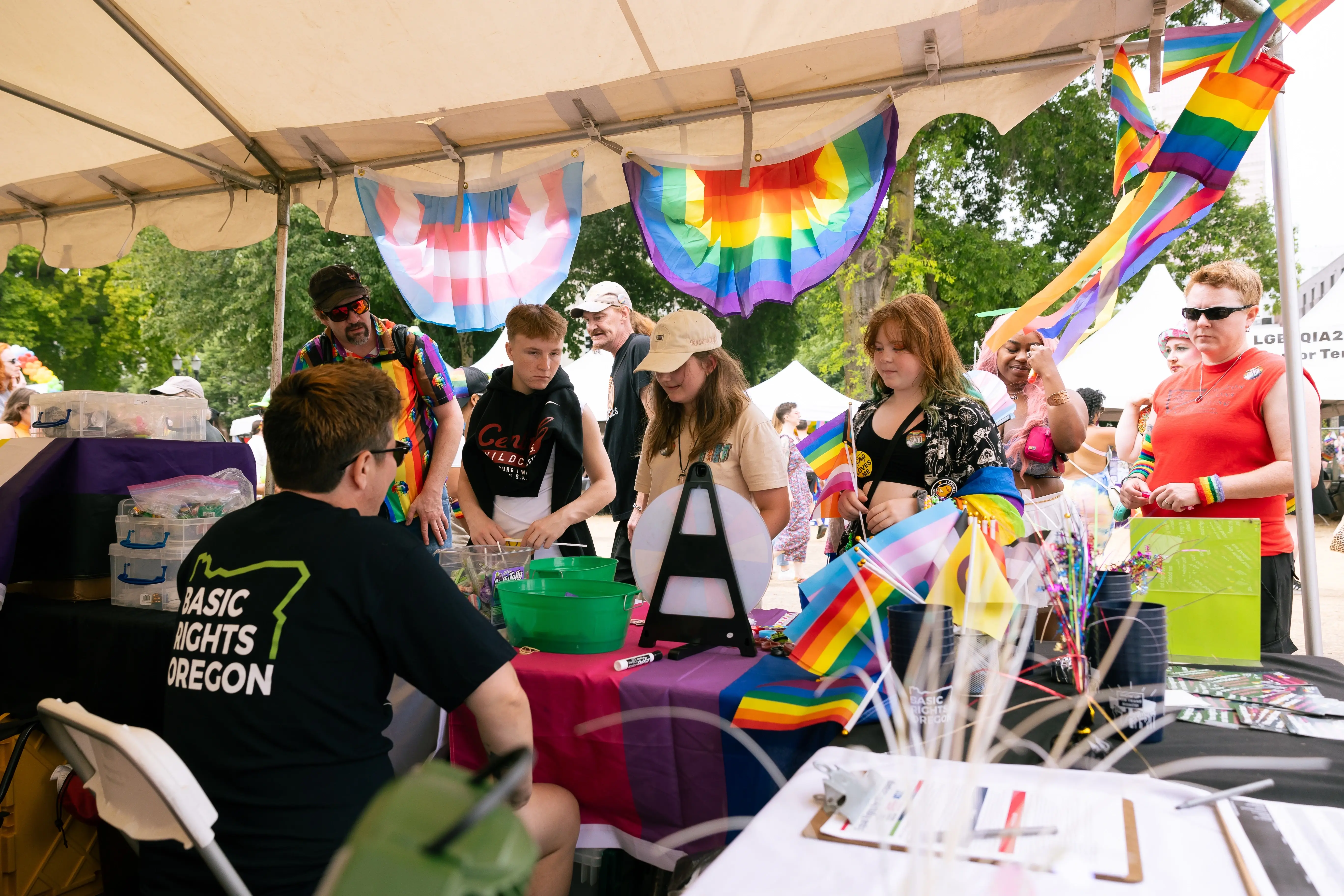 Eugene Pride Tabling/Signature Gathering