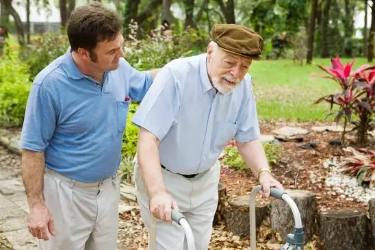Walking Buddy with Senior