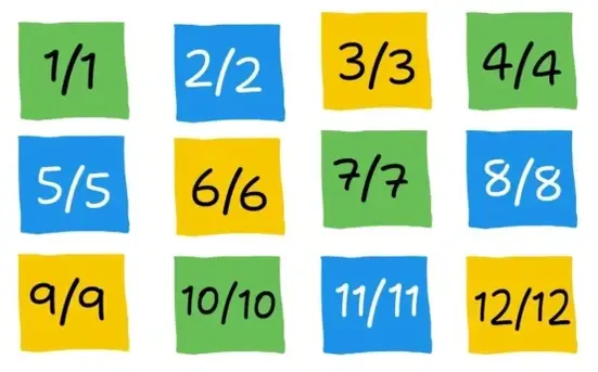 12 dates