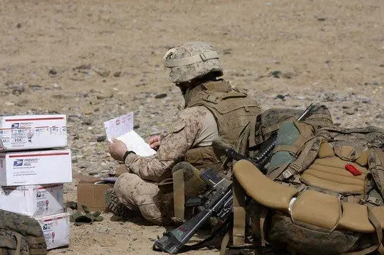 Letters from home have tremendous impact for our deployed service members - Virtual Opportunity