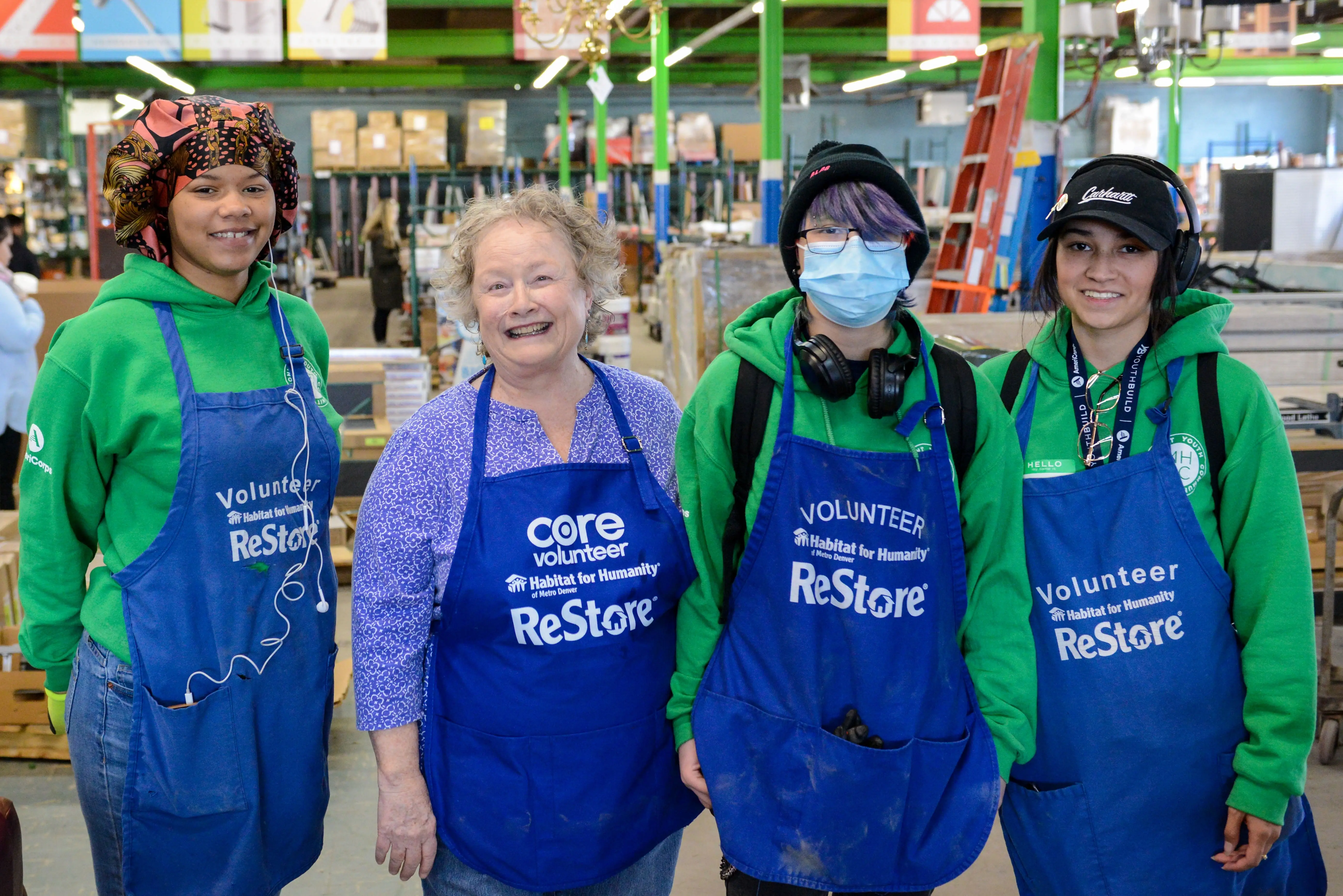 Volunteer at the Habitat Metro Denver ReStores!