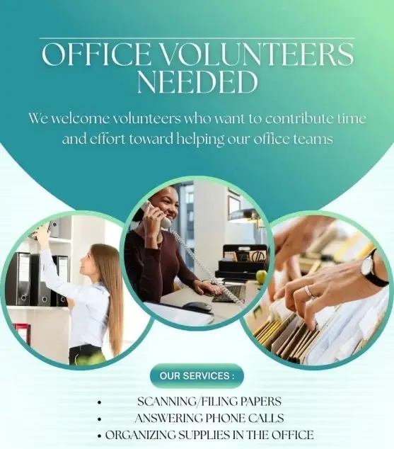Office Support Volunteer – Keep Our Mission Running Smoothly