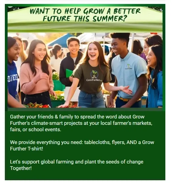 Farmers Market Outreach Volunteer Position