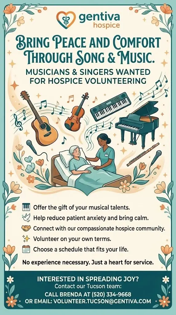 Gentiva Hospice: Share Your Musical Gift with Hospice Patients