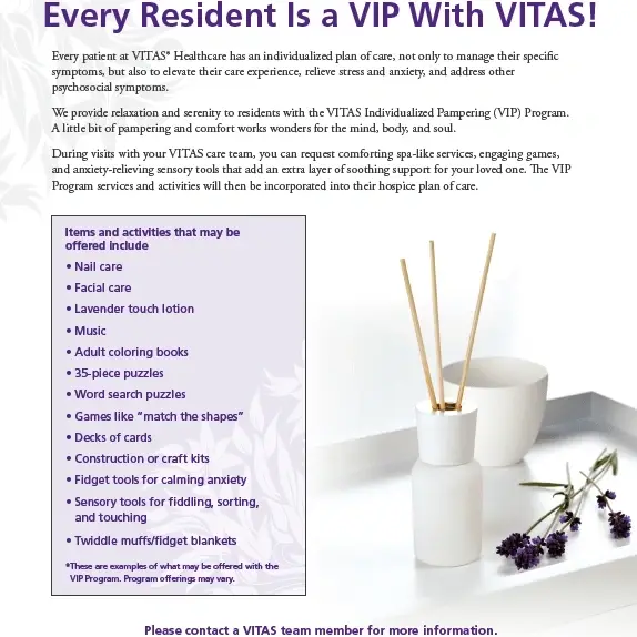 A Hospice Patient Pampering Volunteer